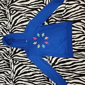 Adidas Gray Hoodie with Yellow Tag